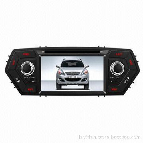 In-dash Car DVD Player, Suitable for JMC Yusheng, Supports Bluetooth, TV, GPS and iPod Functions